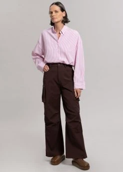The Frankie Shop Erika Shirt - Pink Stripe
