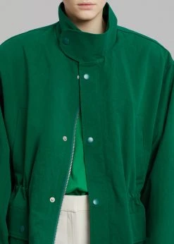 The Frankie Shop Erno Jacket - Green CLOTHING