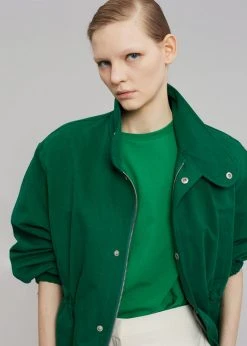 The Frankie Shop Erno Jacket - Green CLOTHING
