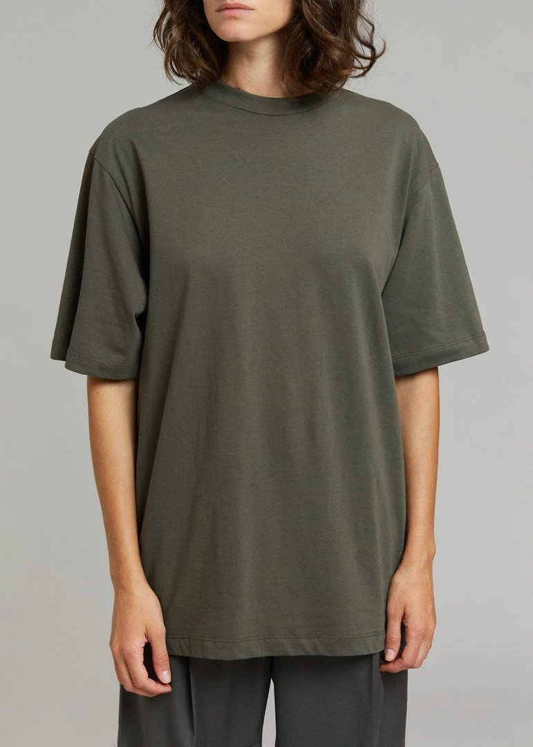 The Frankie Shop Evora Tee - Olive 3 The Frankie Shop Evora Tee - Olive