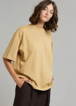 The Frankie Shop CLOTHING Evora Tee - Sahara