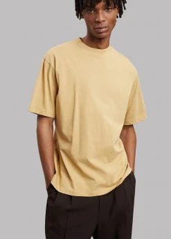 The Frankie Shop CLOTHING Evora Tee - Sahara