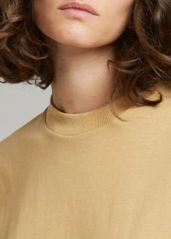 The Frankie Shop CLOTHING Evora Tee - Sahara