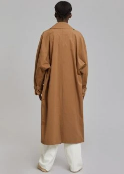 Browns Faloda Trench Coat - Brown 14 Browns Faloda Trench Coat - Brown
