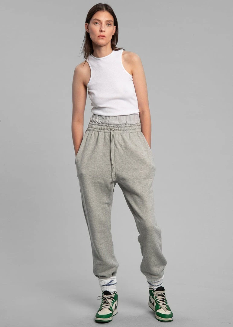 The Frankie Shop Falon Rib Tank - Optic White 1 The Frankie Shop Falon Rib Tank - Optic White