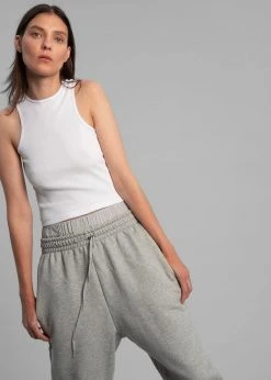 The Frankie Shop Falon Rib Tank - Optic White 9 The Frankie Shop Falon Rib Tank - Optic White