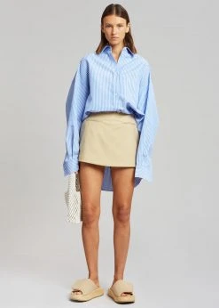 Cafe Noir ACCESSORIES Fana Mini Net Bag - Off White