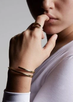 ACCESSORIES Fay Andrada Lasso Cuff - Brass