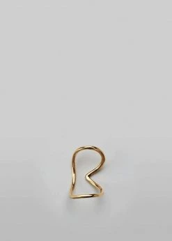 Fay Andrada Nokka Ear Cuff - Brass