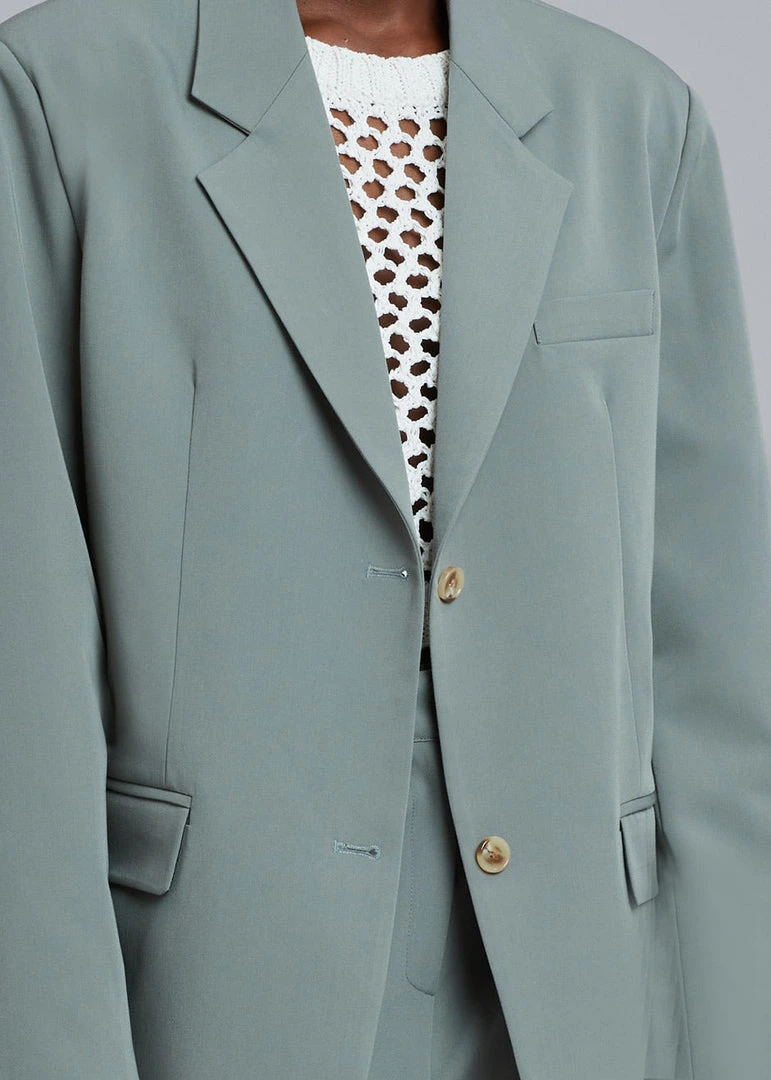 The Frankie Shop CLOTHING Felola Blazer - Sage 8 The Frankie Shop CLOTHING Felola Blazer - Sage