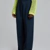 The Frankie Shop CLOTHING Felola Suit Pants - Deep Navy
