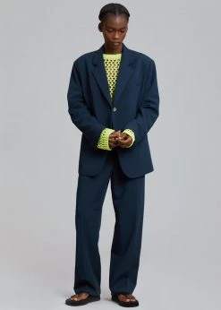 The Frankie Shop CLOTHING Felola Suit Pants - Deep Navy