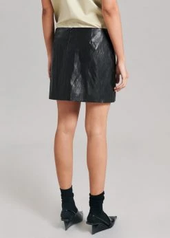 Art Is Over Femery Mini Skirt - Black CLOTHING