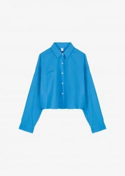 The Frankie Shop Fia Shirt - Cobalt CLOTHING
