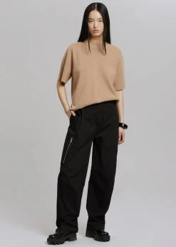 Angelo Bianco Fontia Cargo Pants - Black CLOTHING