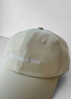 The Frankie Shop ACCESSORIES Frankie Baseball Hat - Sage