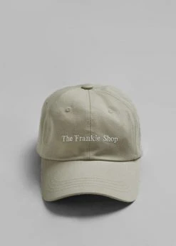 The Frankie Shop ACCESSORIES Frankie Baseball Hat - Sage