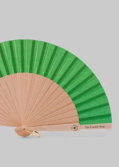 The Frankie Shop TFS X Duvelleroy Take Away Fan - Kelly Green Swimwear