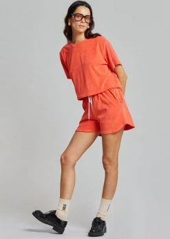 The Frankie Shop Frankie In Korean Ribbed Socks - Vanilla