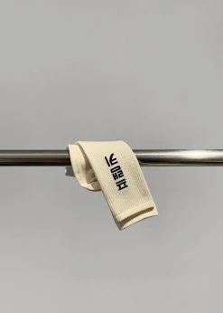 The Frankie Shop Frankie In Korean Ribbed Socks - Vanilla