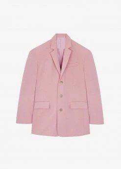 The Frankie Shop CLOTHING Gelso Oversized Blazer - Rose 25 The Frankie Shop CLOTHING Gelso Oversized Blazer - Rose