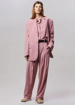 The Frankie Shop CLOTHING Gelso Oversized Blazer - Rose 15 The Frankie Shop CLOTHING Gelso Oversized Blazer - Rose