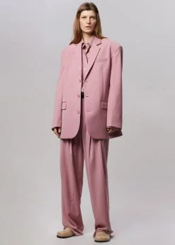 The Frankie Shop CLOTHING Gelso Oversized Blazer - Rose