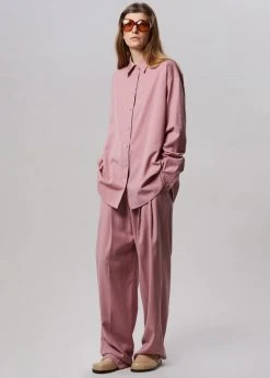 The Frankie Shop Gelso Shirt - Rose CLOTHING