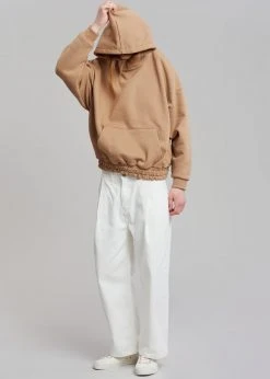The Frankie Shop Men Gene Hoodie - Hazelnut