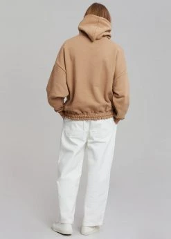 The Frankie Shop Men Gene Hoodie - Hazelnut