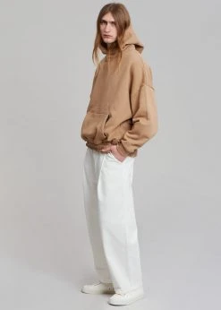 The Frankie Shop Men Gene Hoodie - Hazelnut