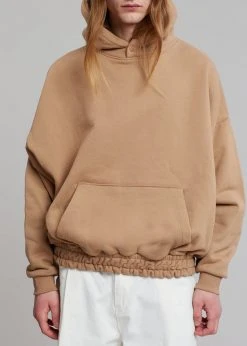 The Frankie Shop Men Gene Hoodie - Hazelnut