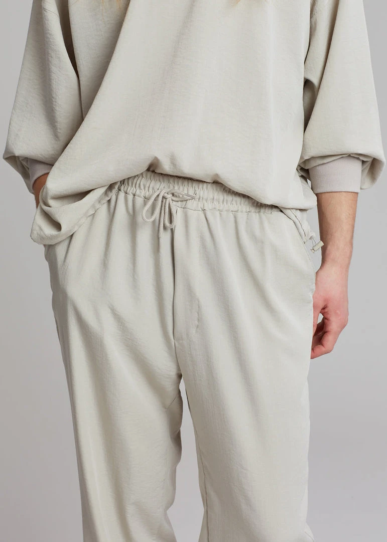 The Frankie Shop Geoff String Jogger - Oyster Men 3 The Frankie Shop Geoff String Jogger - Oyster Men