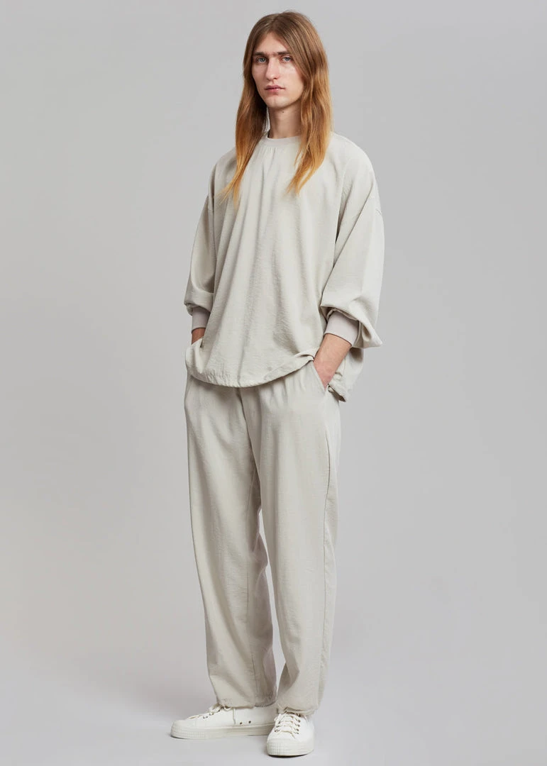 The Frankie Shop Geoff String Jogger - Oyster Men 2 The Frankie Shop Geoff String Jogger - Oyster Men