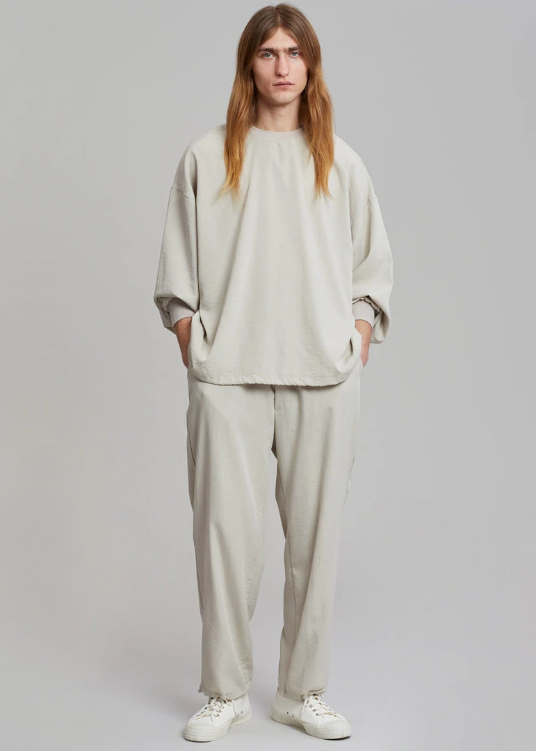 The Frankie Shop Geoff String Jogger - Oyster Men 8 The Frankie Shop Geoff String Jogger - Oyster Men