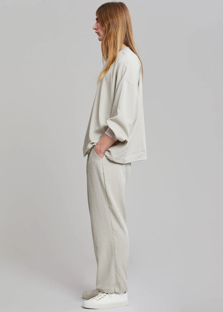 The Frankie Shop Geoff String Jogger - Oyster Men 5 The Frankie Shop Geoff String Jogger - Oyster Men