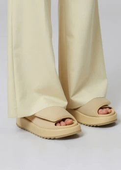 SHOES Gia Borghini Gia 1 Padded Slides - Butter Yellow 10 SHOES Gia Borghini Gia 1 Padded Slides - Butter Yellow