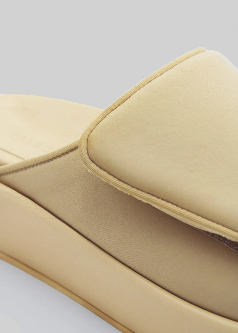 SHOES Gia Borghini Gia 1 Padded Slides - Butter Yellow 7 SHOES Gia Borghini Gia 1 Padded Slides - Butter Yellow