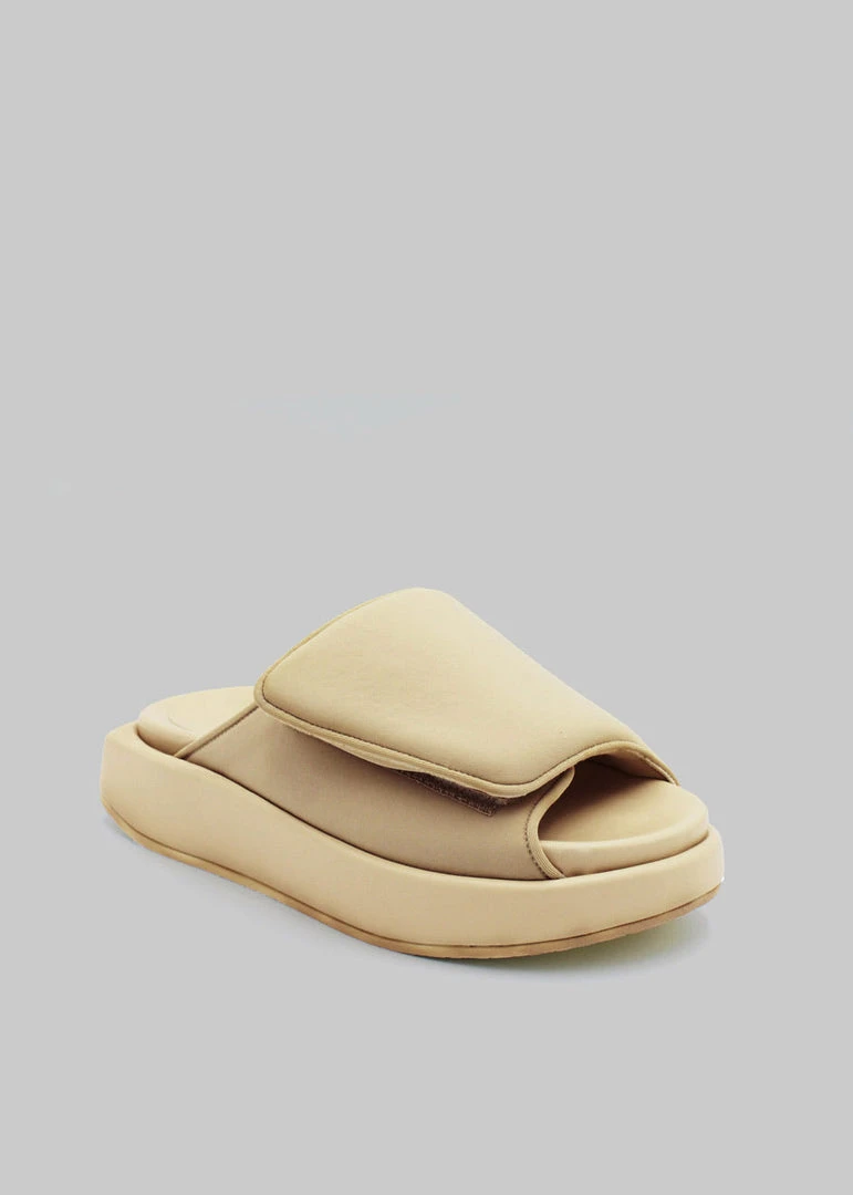 SHOES Gia Borghini Gia 1 Padded Slides - Butter Yellow 1 SHOES Gia Borghini Gia 1 Padded Slides - Butter Yellow