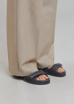 Gia Borghini SHOES Gia X Pernille Double Strap Sandal - Anthracite