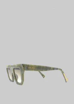 Gia Borghini Gia X RHW Sunnies - Sage Marble ACCESSORIES