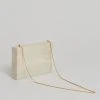 ACCESSORIES GIA X RHW Wooden Clutch - Travertino