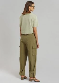 Blossom Gianna Cargo Pants - Olive