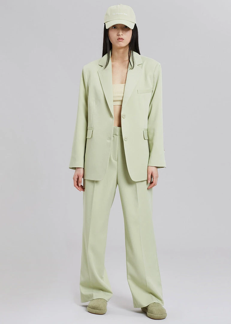 The Frankie Shop CLOTHING Giulia Suit Pants - Melon 2 The Frankie Shop CLOTHING Giulia Suit Pants - Melon