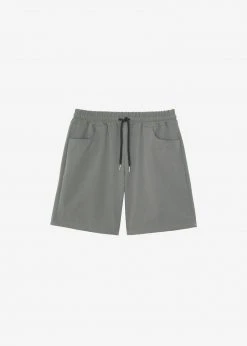 The Frankie Shop Guido Nylon Shorts - Grey Men