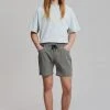 The Frankie Shop Guido Nylon Shorts - Grey Men