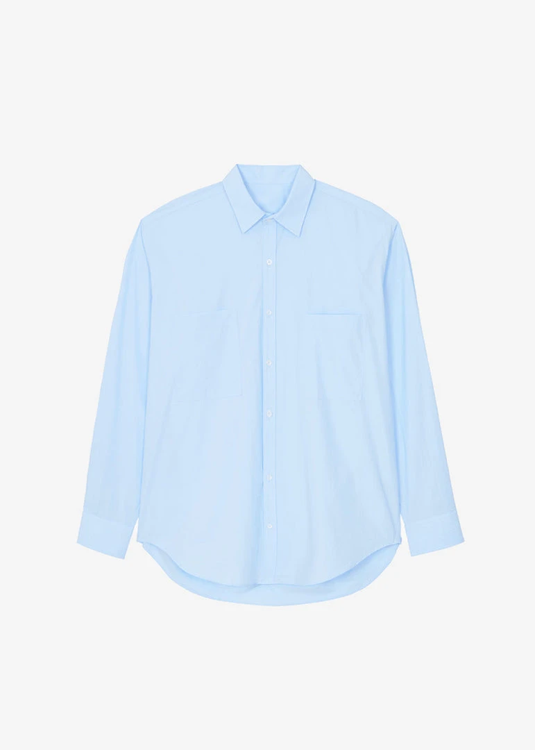 Hash Men Gus Oversized Shirt - Blue 8 Hash Men Gus Oversized Shirt - Blue