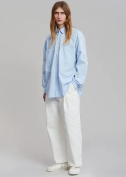 Hash Men Gus Oversized Shirt - Blue 10 Hash Men Gus Oversized Shirt - Blue