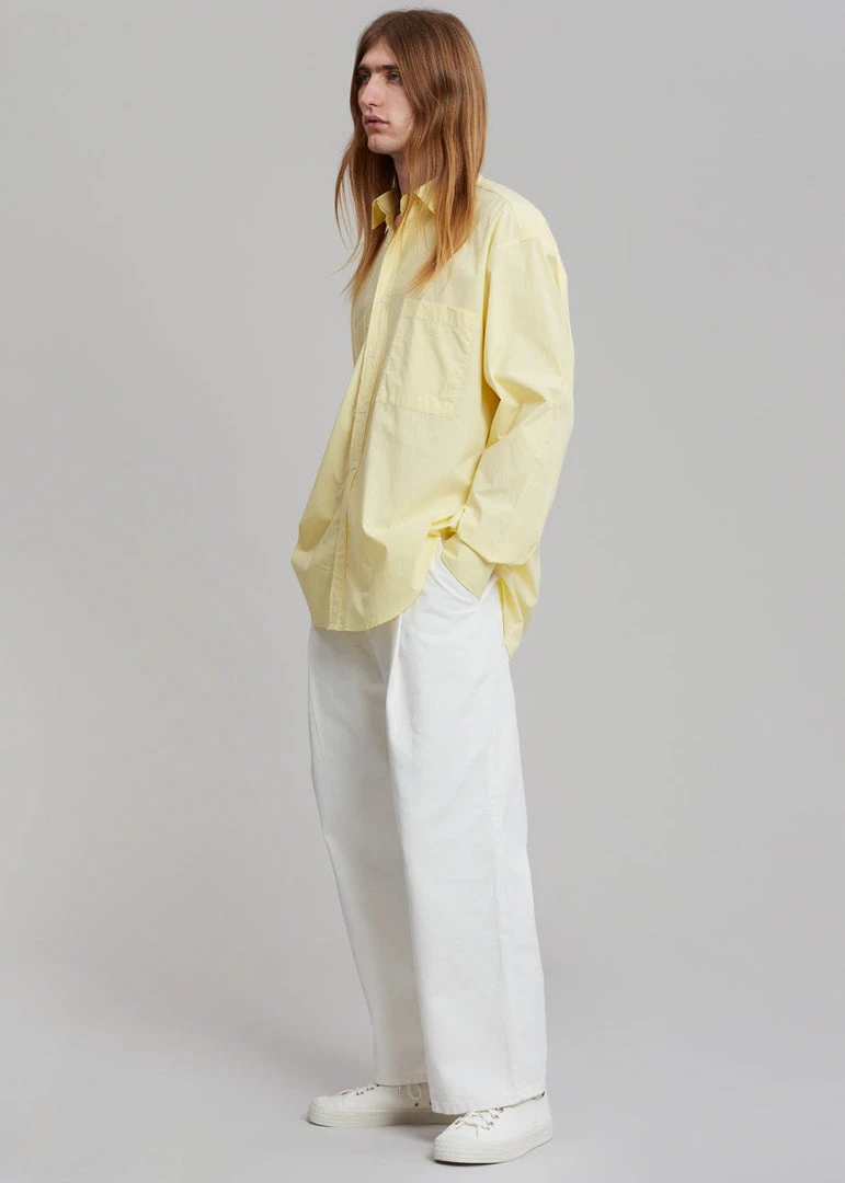 Hash Gus Oversized Shirt - Lemon Men 6 Hash Gus Oversized Shirt - Lemon Men