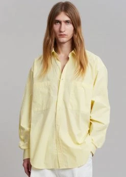 Hash Gus Oversized Shirt - Lemon Men 12 Hash Gus Oversized Shirt - Lemon Men